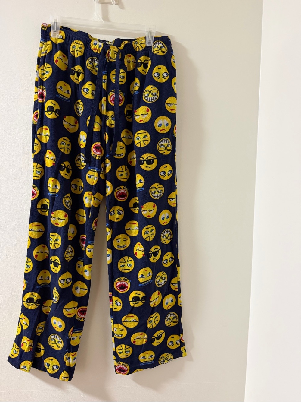 croft & barrow Navy Emoji Print Pajama Bottoms